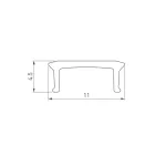 Arlight Экран PLINTUS-FANTOM-L-2000 OPAL 041219