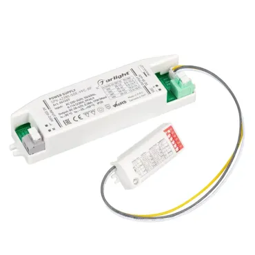 Блок питания SPV-42380-SDE-PFC (19W, 28-42V, 380mA, 5.8GHz, IP20) Arlight 041357 Блок питания SPV-42380-SDE-PFC (19W, 28-42V, 380mA, 5.8GHz, IP20) Arlight 041357