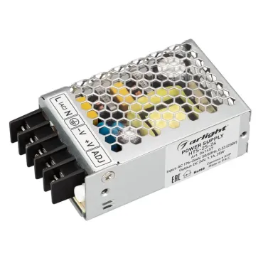 Arlight Блок питания HTS-25-24 24В 1.1A 25Вт IP20 Сетка 36 041457