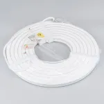 Светодиодная лента герметичная MOONLIGHT-TOP-A140-13x12mm 24V Day4000 (9.6W/m, IP67, 5m, wire x2, Вывод боковой) Arlight 041475