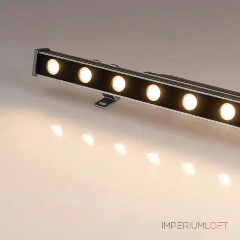 Прожектор AR-LINE-500-9W Warm3000 (GR, 15x60 deg, 230V, IP65) Arlight 041724