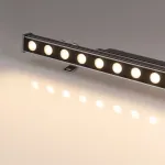 Прожектор AR-LINE-500-12W Warm3000 (GR, 15x60 deg, 230V, IP65) Arlight 041726