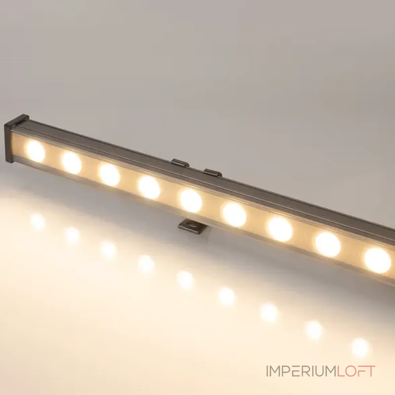 Прожектор AR-LINE-1000-24W Warm3000 (GR, 15x60 deg, 230V, IP65) Arlight 041732