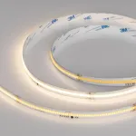 Светодиодная лента SPI-COB-X378-12mm 24V Warm3000-PX63-BPT (7W/m, IP20, 5m, бегущий огонь) Arlight 041736