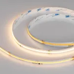 Светодиодная лента SPI-COB-X378-12mm 24V Warm2700-PX63-BPT (7W/m, IP20, 5m, бегущий огонь) Arlight 041737