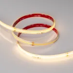 Светодиодная лента герметичная SPI-COB-SE-X378-12mm 24V Warm2700-PX63-BPT (7W/m, IP65, 5m, бегущий огонь) Arlight 041740