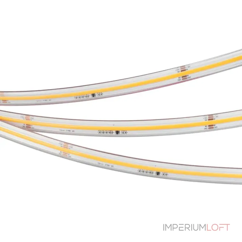 Светодиодная лента герметичная SPI-COB-PS-X378-14mm 24V Warm2700-PX63-BPT (7W/m, IP67, 5m, бегущий огонь) Arlight 041743