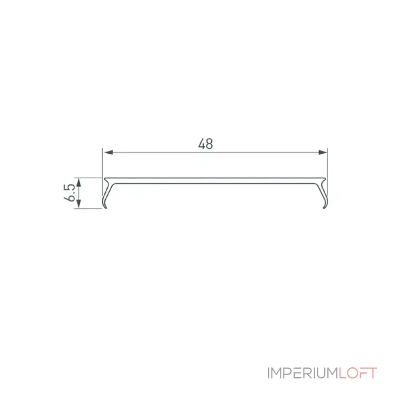 Рассеиватель W45-S-3000 OPAL Arlight 041862 Рассеиватель W45-S-3000 OPAL Arlight 041862