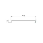 Рассеиватель W70-S-2500 OPAL Arlight 041884