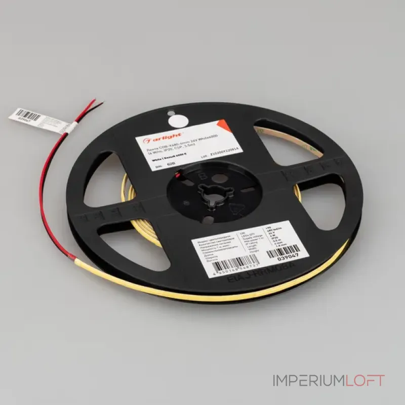 Светодиодная лента COB-X480-4mm 24V White6000 (4W/m, IP20, CSP, 5m) Arlight 042030