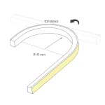 Светодиодная лента герметичная 12W/m IP65 5m wire x1 Arlight 42134 (цена за метр лот от 5 м)