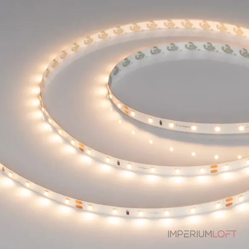Светодиодная лента UL-A60-8mm 24V Warm2700 (4.8W/m, IP20, 5m) Arlight 042284 Светодиодная лента UL-A60-8mm 24V Warm2700 (4.8W/m, IP20, 5m) Arlight 042284