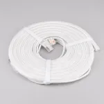 Светодиодная лента герметичная MOONLIGHT-TOP-G120-16x15mm 24V RGB (12W/m, IP67, 5m, wire x2, Вывод боковой) Arlight 042753
