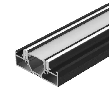 Arlight Профиль STRETCH-20-CEIL-D-CENTER-2000 BLACK Алюминий 042946