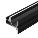 Профиль для светодиодной ленты STRETCH-20-WALL-D-SIDE-2000 BLACK Arlight 042947