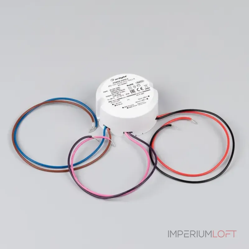 Блок питания ARJ-SN-45250-PFC-DALI-R (12W, 9-45V, 0.25A, IP20) Arlight 043061