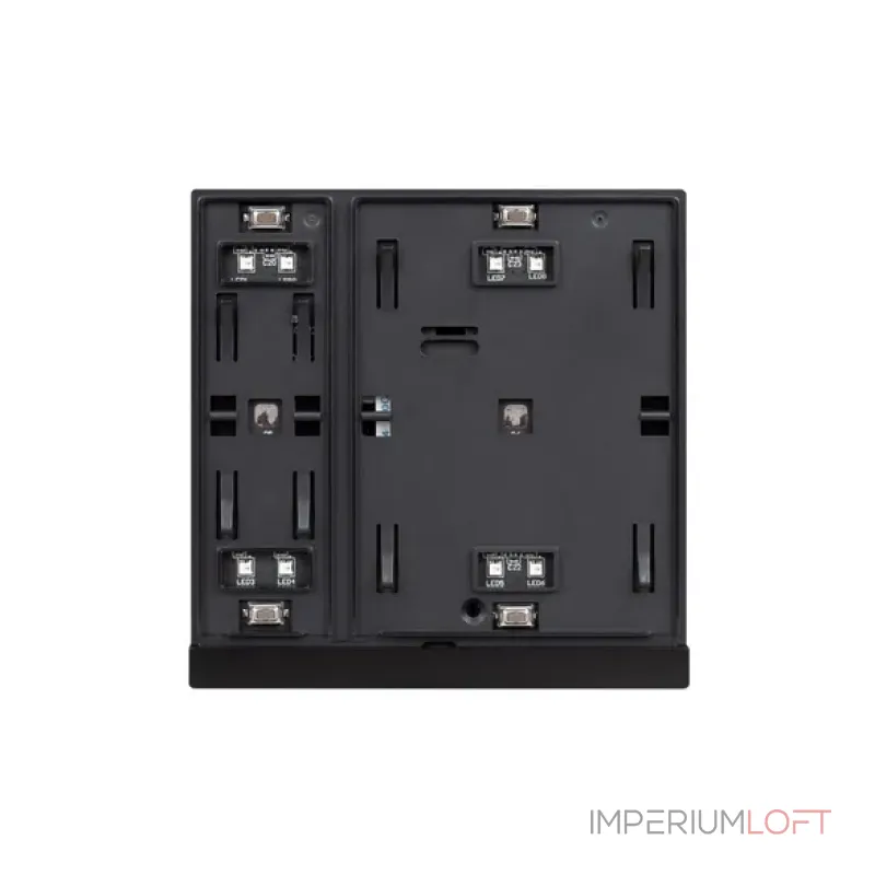 Механизм панели KNX-302-22-IN Black (Bus, IARL, IP20) Arlight 043108