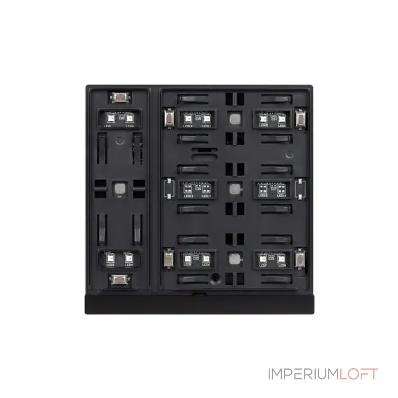 Механизм панели KNX-303-22-IN Black (Bus, IARL, IP20) Arlight 043109