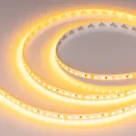 Светодиодная лента RT-A120-8mm 24V Gold (9.6W/m, IP20, 2835, 5m) Arlight 043385