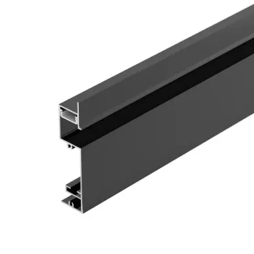 Профиль для светодиодной ленты PLINTUS-H73-F-2000 BLACK Arlight 043480