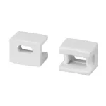 Заглушка PLINTUS-FANTOM-BENT WHITE глухая Arlight 043664