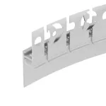 Заглушка PLINTUS-FANTOM-BENT WHITE глухая Arlight 043664