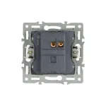 Механизм выключателя одноклавишный непроходной SWT-MK01-PL-WH (250V, 16A) Arlight 043710