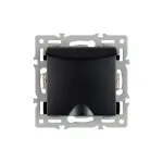 Механизм розетки влагозащищённый SCT-MCP-PL-BK (250V, 16A) Arlight 043746