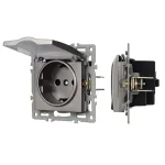 Механизм розетки влагозащищённый SCT-MCP-PL-GR (250V, 16A) Arlight 043747