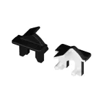 Заглушка SL-BEVEL-H12-F13 BLACK Arlight 043752