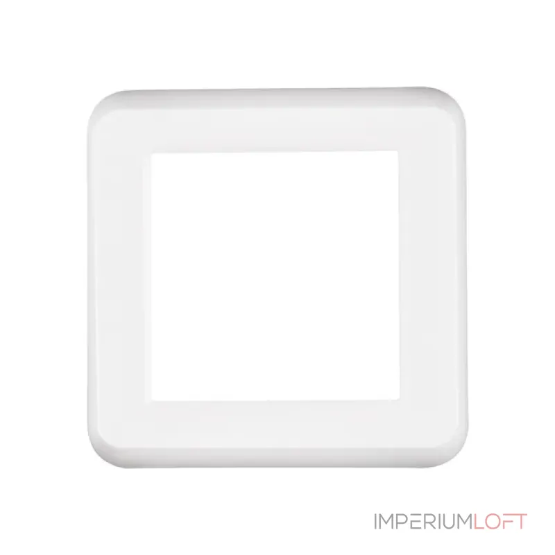 Рамка пластиковая FRM-VERSA-PL-1-WH Arlight 043767