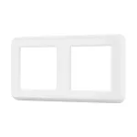 Рамка пластиковая FRM-VERSA-PL-2-WH Arlight 043776