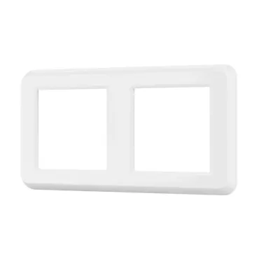 Рамка пластиковая FRM-VERSA-PL-2-WH Arlight 043776