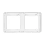 Рамка пластиковая FRM-VERSA-PL-2-WH Arlight 043776