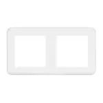 Рамка пластиковая FRM-VERSA-PL-2-WH Arlight 043776