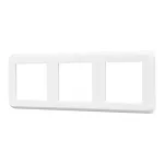 Рамка пластиковая FRM-VERSA-PL-3-WH Arlight 043782