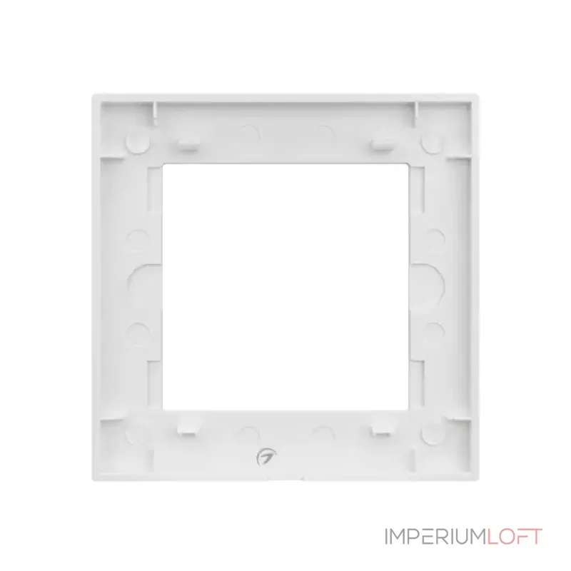 Рамка стеклянная FRM-GLARE-GS-1-WH Arlight 043786