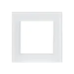 Рамка стеклянная FRM-GLARE-GS-1-WH Arlight 043786