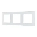 Рамка стеклянная FRM-GLARE-GS-3-WH Arlight 043799