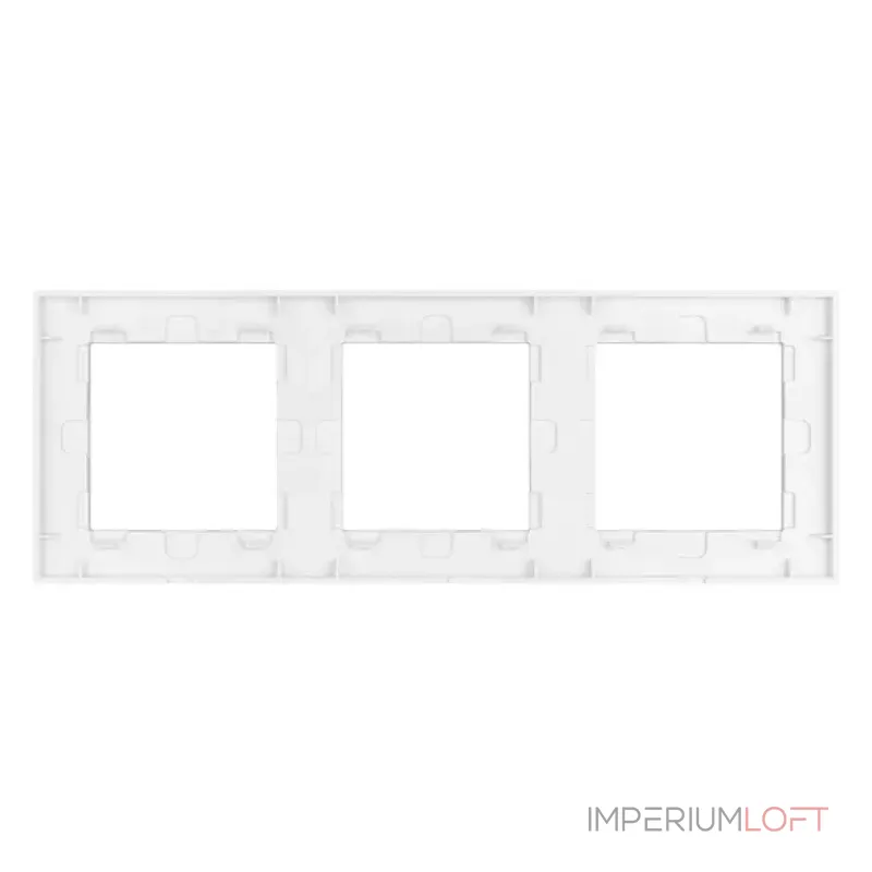 Рамка стеклянная FRM-GLARE-GS-3-WH Arlight 043799