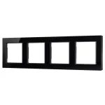 Рамка стеклянная FRM-GLARE-GS-4-BK Arlight 043803