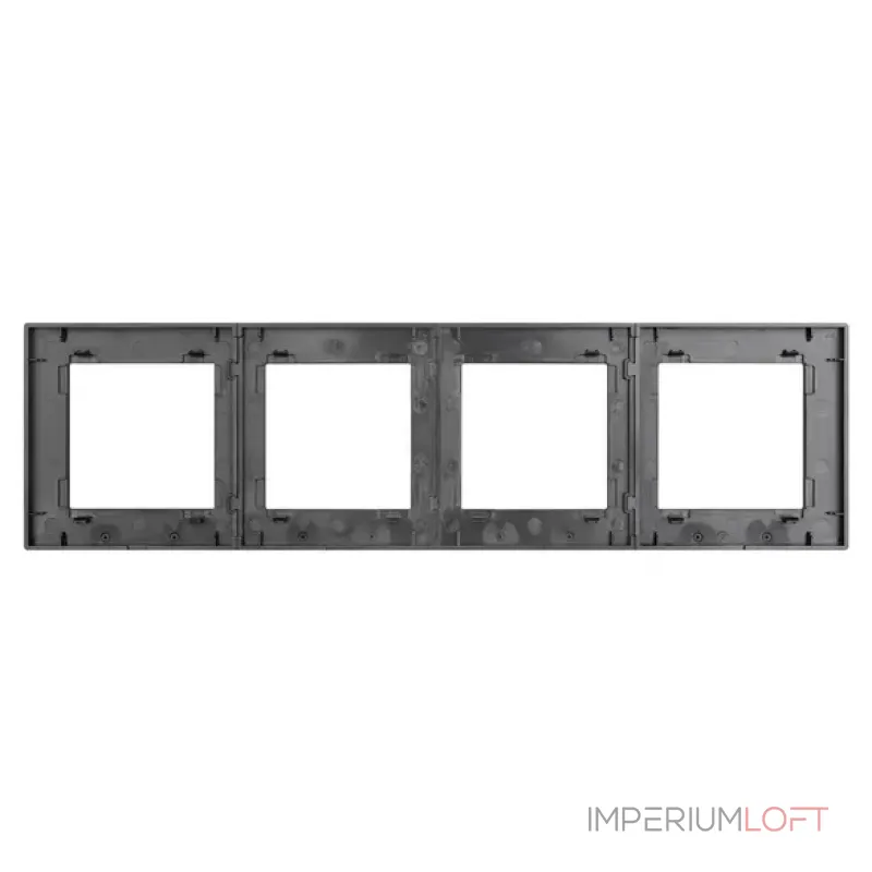 Рамка стеклянная FRM-GLARE-GS-4-BK Arlight 043803 Рамка стеклянная FRM-GLARE-GS-4-BK Arlight 043803