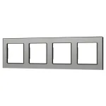 Рамка стеклянная FRM-GLARE-GS-4-GR Arlight 043804