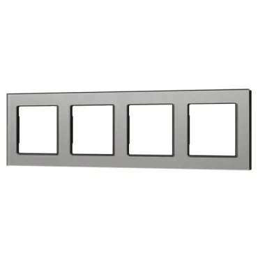 Рамка стеклянная FRM-GLARE-GS-4-GR Arlight 043804