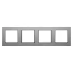 Рамка стеклянная FRM-GLARE-GS-4-GR Arlight 043804