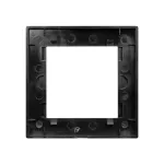 Рамка алюминиевая FRM-PRESTO-ALS-1-BK Arlight 043850
