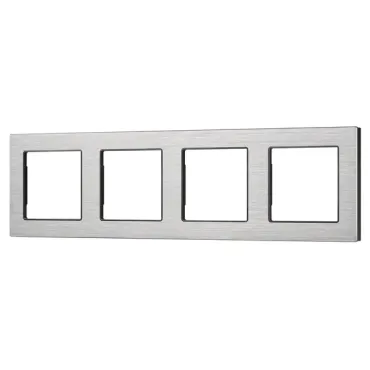 Рамка алюминиевая FRM-PRESTO-ALS-4-GR Arlight 043863