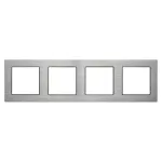 Рамка алюминиевая FRM-PRESTO-ALS-4-GR Arlight 043863