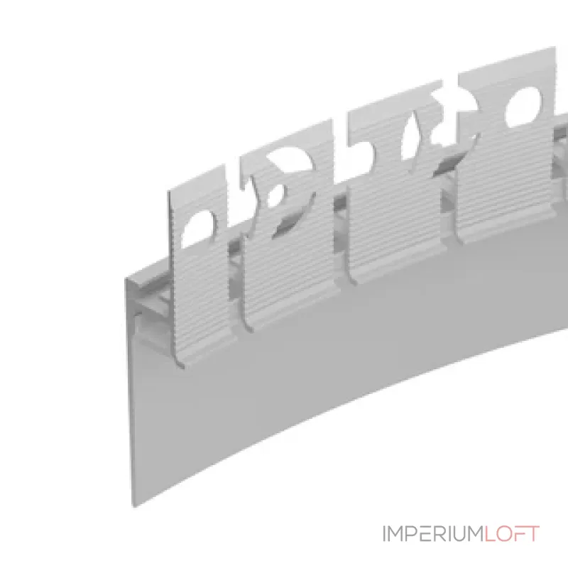 Заглушка PLINTUS-FANTOM-BENT WHITE с отверстием Arlight 043898 Заглушка PLINTUS-FANTOM-BENT WHITE с отверстием Arlight 043898