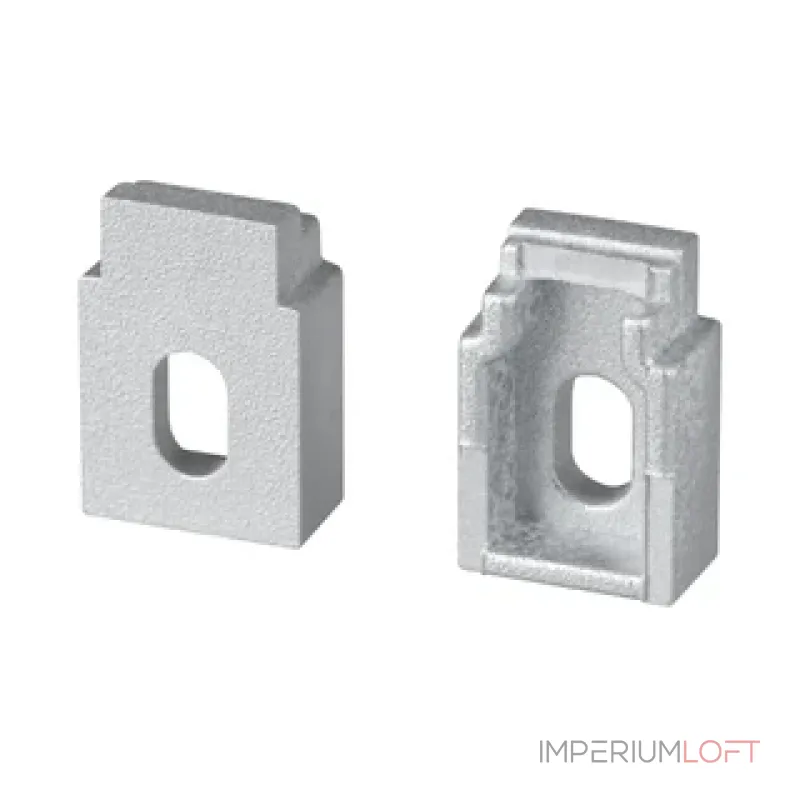 Заглушка WALL-FANTOM-BENT-W10-SIDE глухая Arlight 043909